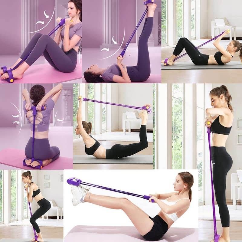 Yoga Pedal Puller Resistance Band Fitness Equipment